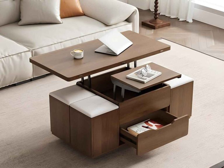 Les Avantages Pratiques d’un Plateau Relevable sur Table Basse