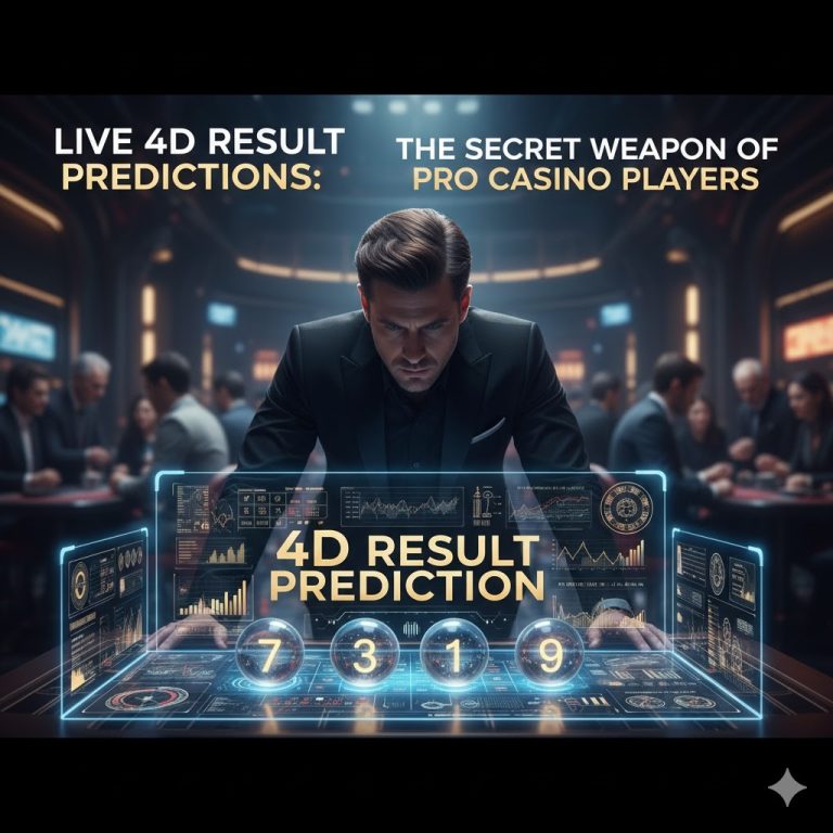 Live 4D Result Predictions: The Secret Weapon of Pro Casino Players