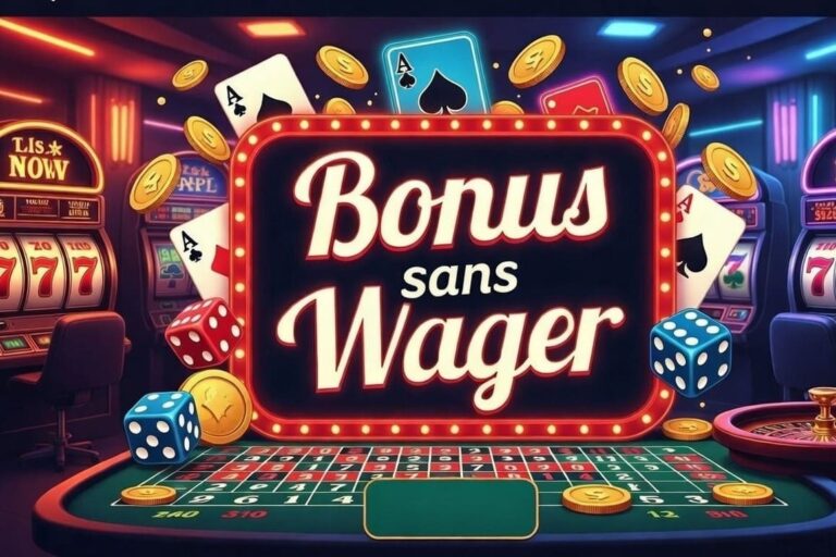 Casino en ligne sans wager : comprendre les bonus sans condition de mise en 2026